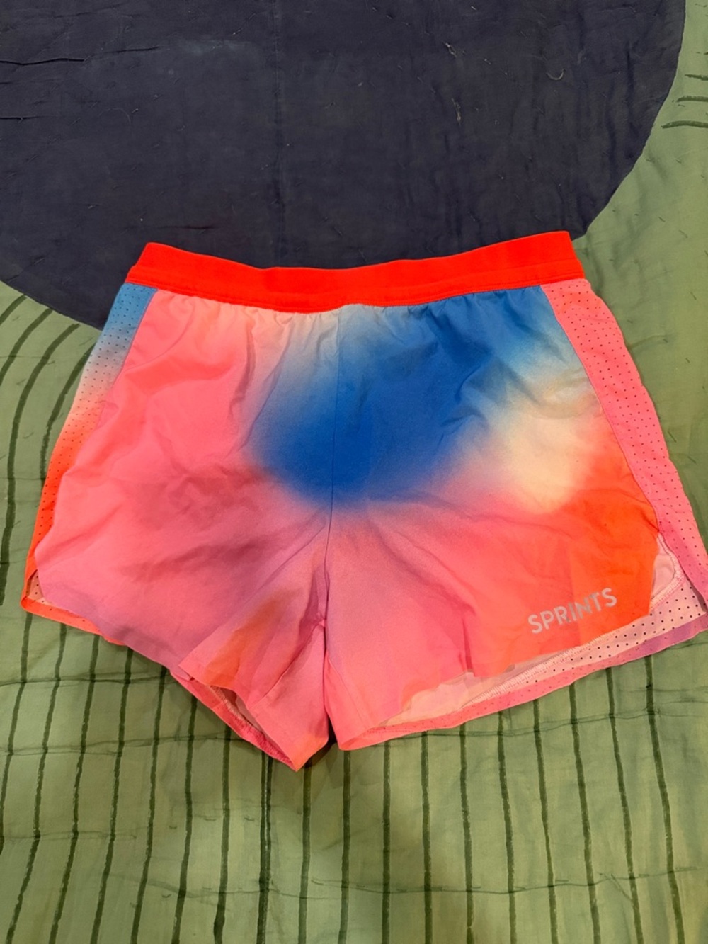 Women’s Pink Multi Tie-Dye Performance Shorts